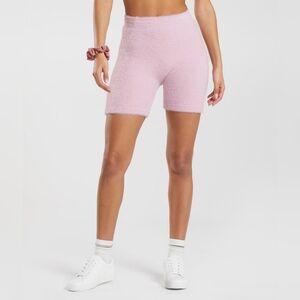 Gymshark DNU Whitney Eyelash Knit Shorts In Black